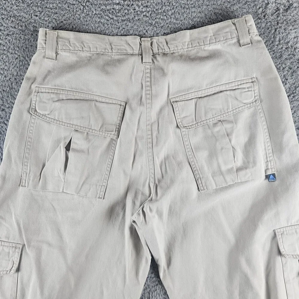 Levis Cargo Pants Mens 35x30* Khaki Silvertabs Vintage Y2K Baggy Chino Skater